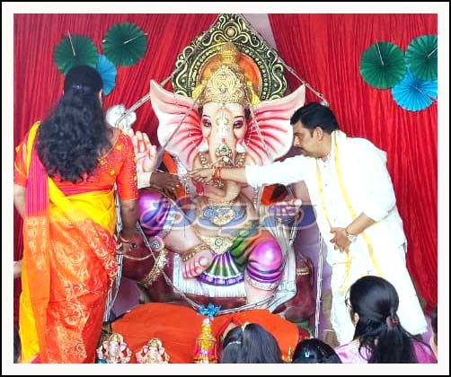 గ‌ణ‌నాథుని సేవ‌లో శంక‌ర్ యాద‌వ్‌