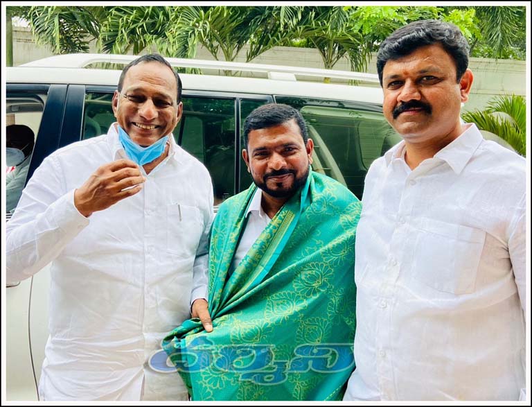 అఫ్పూను అభినందించిన మంత్రి మ‌ల్లారెడ్డి