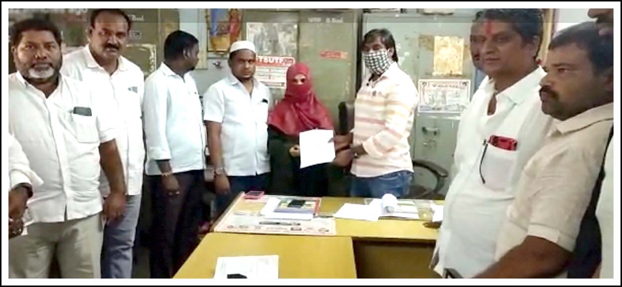 బ‌షీరాబాద్ ఉపసర్పంచ్ రాజీనామా