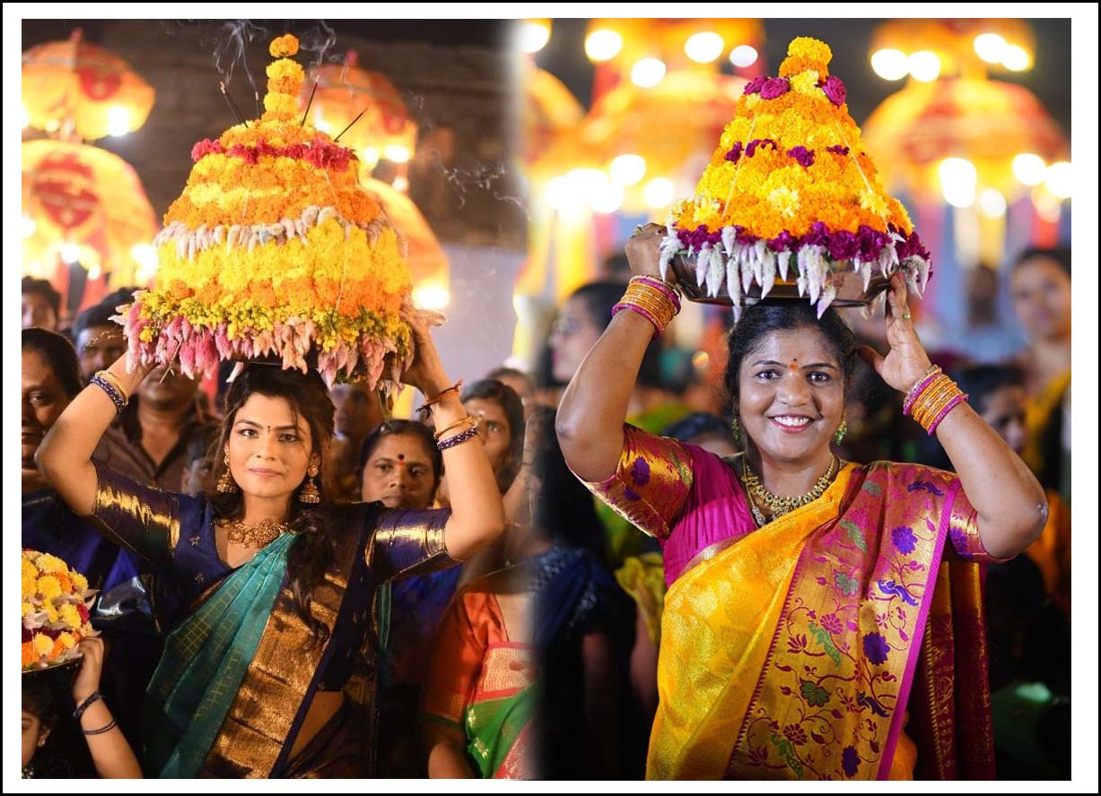స‌ద్దుల పూల ప‌ల్ల‌కిలో..!!