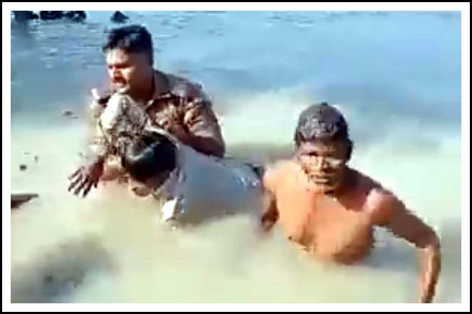 సాహ‌సానికి సెల్యూట్..!