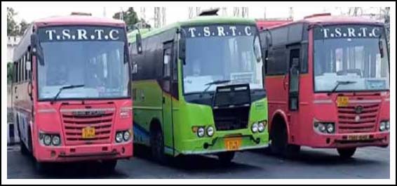 మూడు బస్సులకు ఒకే నెంబ‌ర్