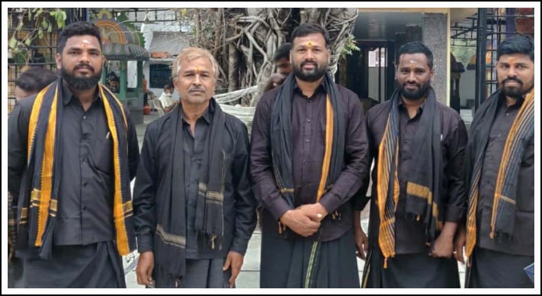 తాండూరు టు శ‌బ‌రి పాద‌యాత్ర‌