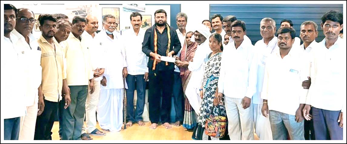 పేద కుటుంబాల‌కు స‌ర్కారు అండ