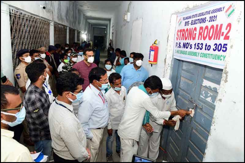 రేపే హుజురాబాద్ కౌంటింగ్