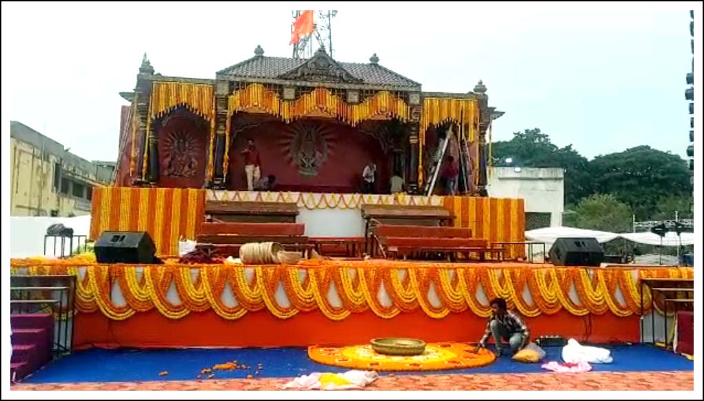ప‌డిపూజ‌కు ముమ్మ‌ర ఏర్పాట్లు