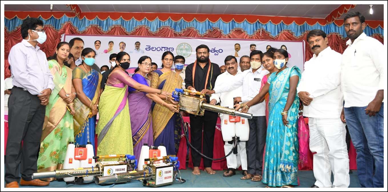కేసీఆర్ విజన్ వల్ల గ్రామాల అభివృద్ధి