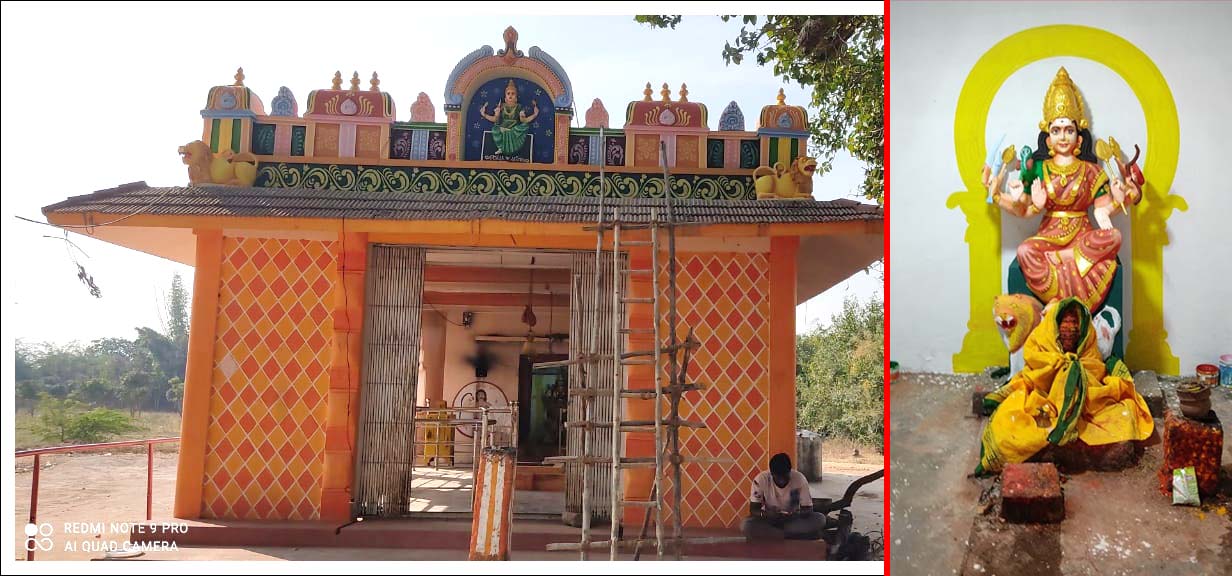 జాతర ఉత్సవాలకు ఎల్లమ్మ ఆలయం ముస్తాబు