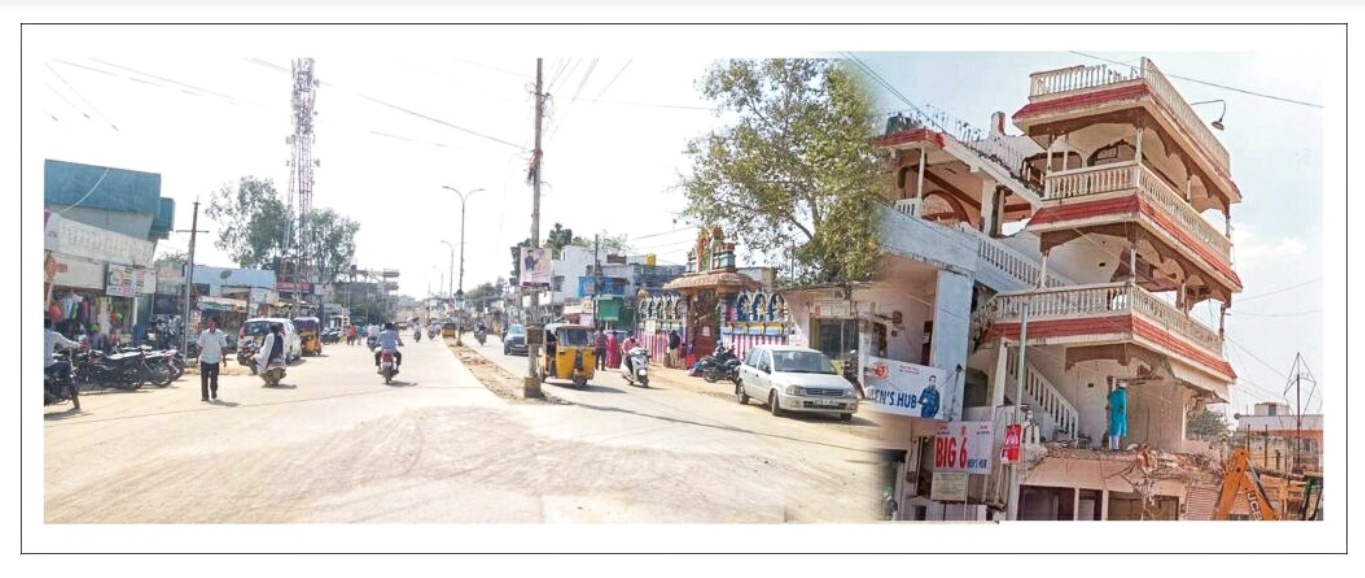 రోడ్డు విస్త‌ర‌ణ‌కు మ‌ళ్లీ బ్రేకులు..!