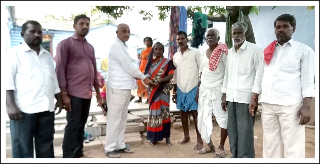గోరెప్ప కుటుంబానికి బీవీజీ ఫౌండేష‌న్ చేయూత‌
