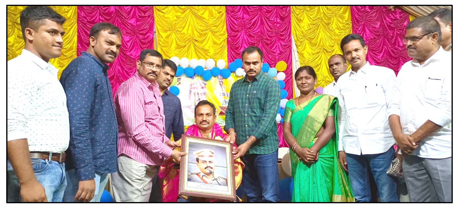 ఘ‌నంగా సీఐ జ‌లంధ‌ర్‌రెడ్డి వీడ్కోలు స‌మాశం