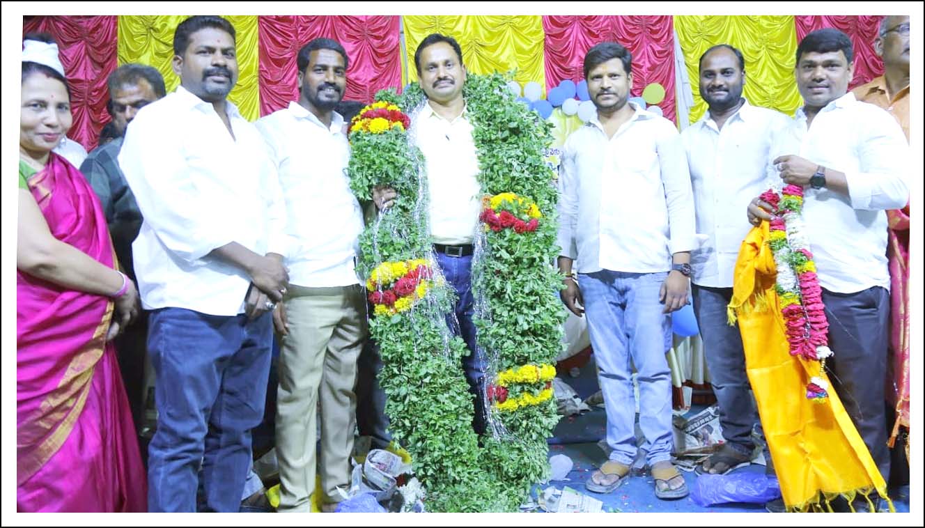 సీఐ జలంధరుడికి గ‌జ‌స‌త్కారం..!