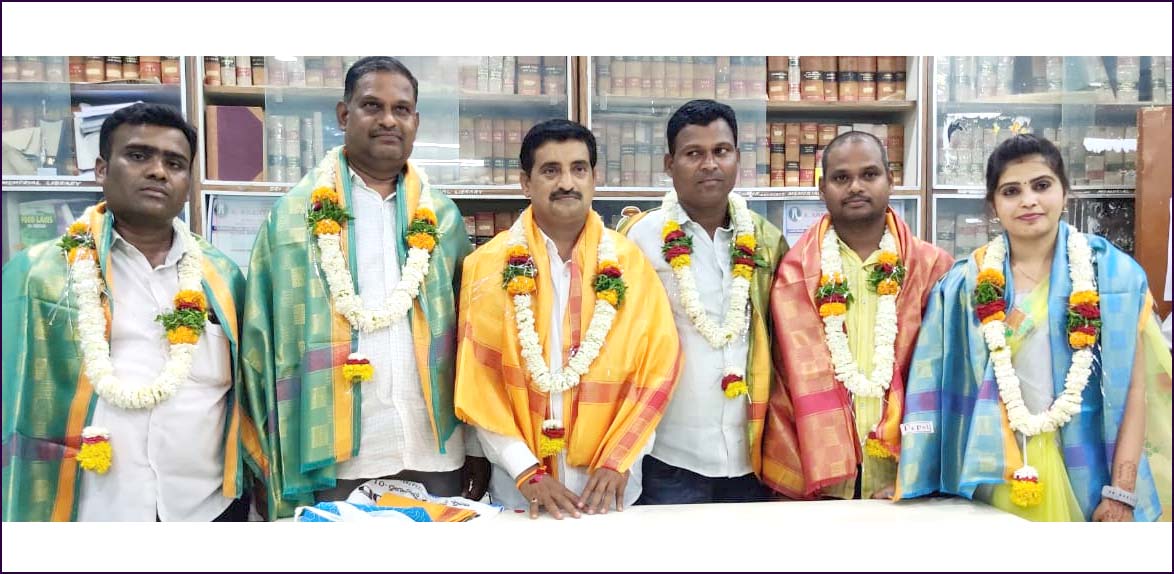 బార్ అసోసియేషన్ అధ్యక్షులుగా మఠం చంద్రశేఖర్
