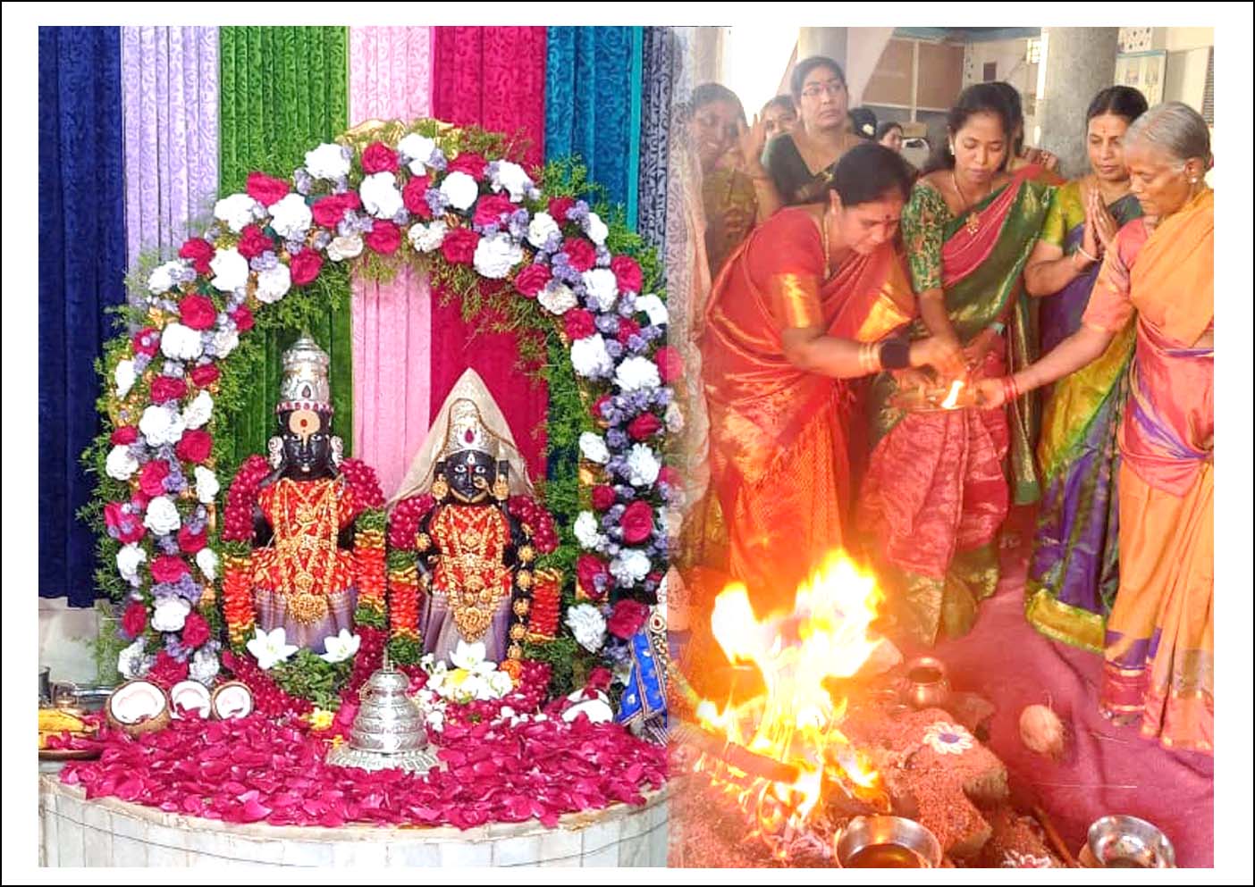 వైభోగంగా రుక్మిణీ, విఠల్ కళ్యాణం