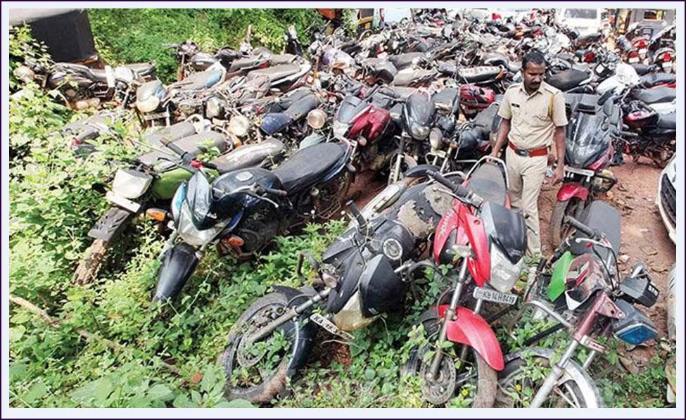 నేడే జ‌ప్తు వాహ‌నాల వేలం