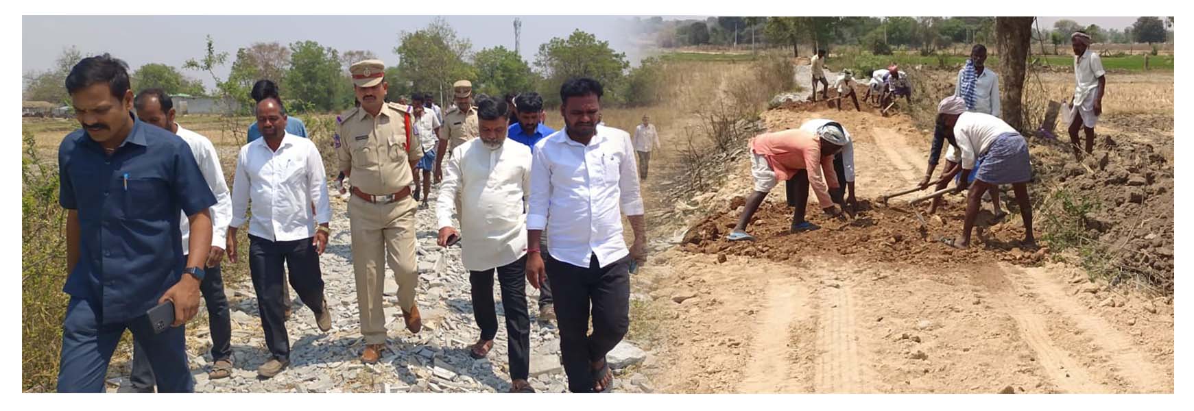 రైతుల పోలాల‌కు రాచ‌మార్గం