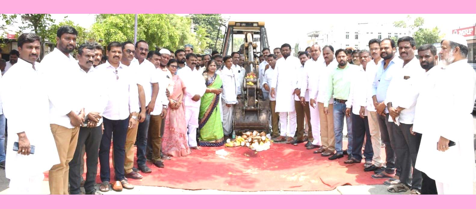 ఎన్‌హెచ్ 167 లింకురోడ్డు ప‌నులు షురూ..!