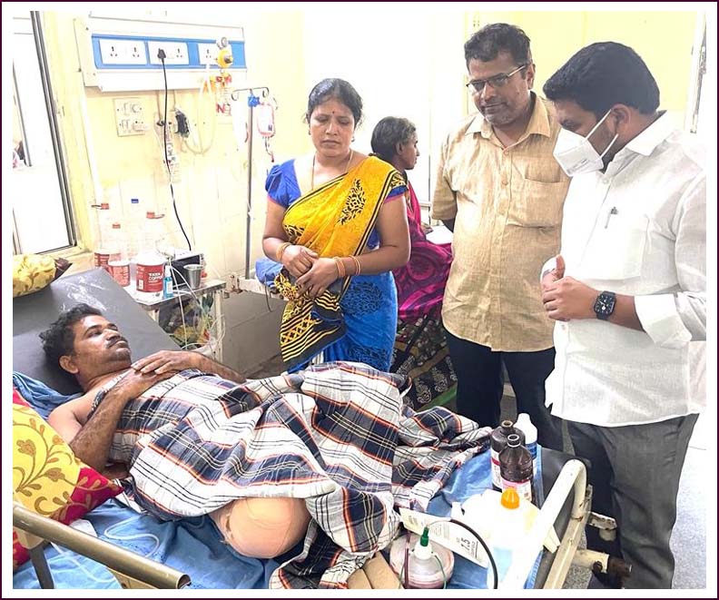 సాయినాథ్ మ‌నోధైర్యం కోల్పోవ‌ద్దు