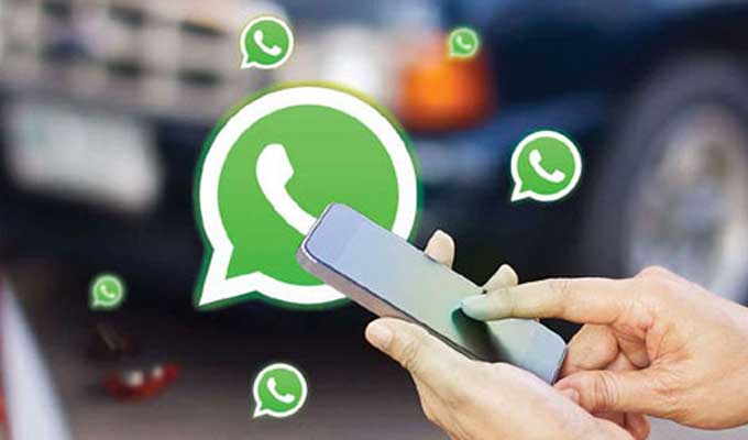 వాట్సాప్‌కే ట్రాఫిక్ చ‌లాన్లు