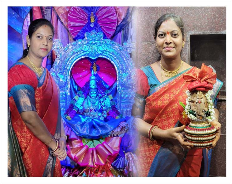 వాస‌వీ మాత సేవ‌లో చైర్ ప‌ర్స‌న్ స్వ‌ప్న