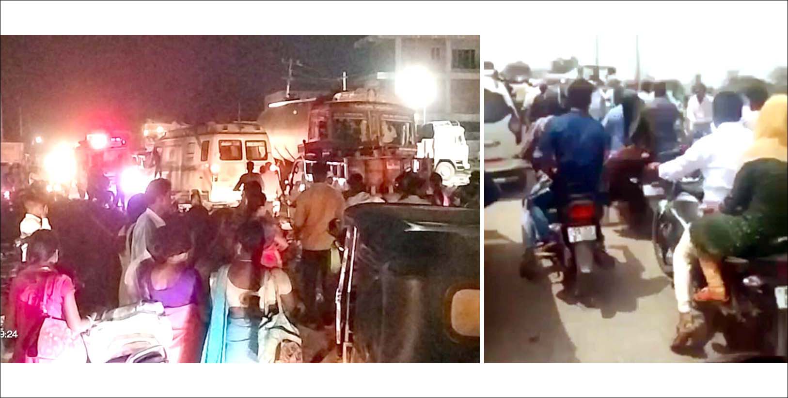 ఫ్లైఓవ‌ర్ బ్రిడ్జిపై ప‌ద్మ‌వ్యూహం..!