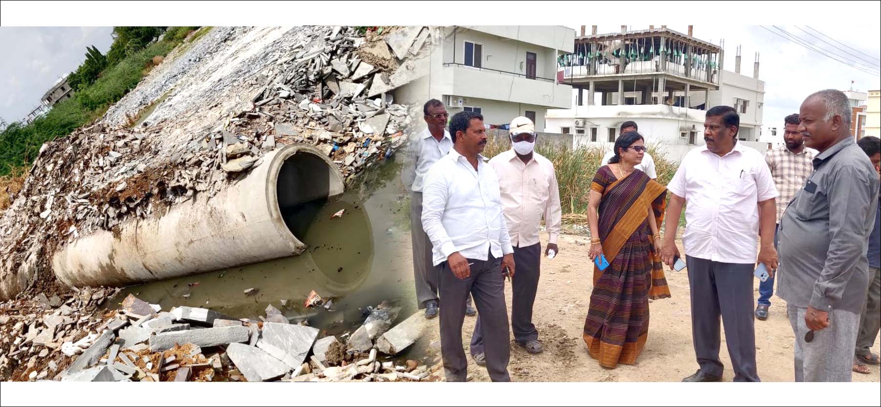 కుంట మురుగు ఇబ్బందులు దూరం