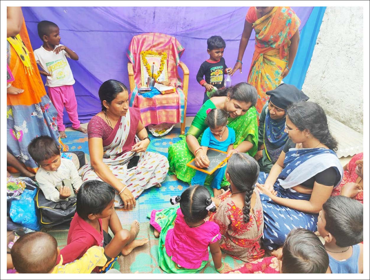 అంగ‌న్‌వాడిలోనే బాల విద్య‌కు భ‌విత‌