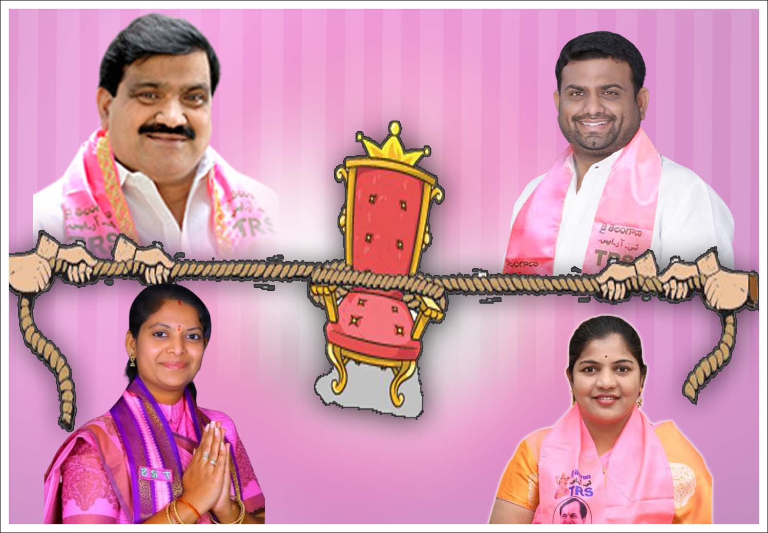 కుర్చీ కిక్.. సైడ్ ట్రాక్..!