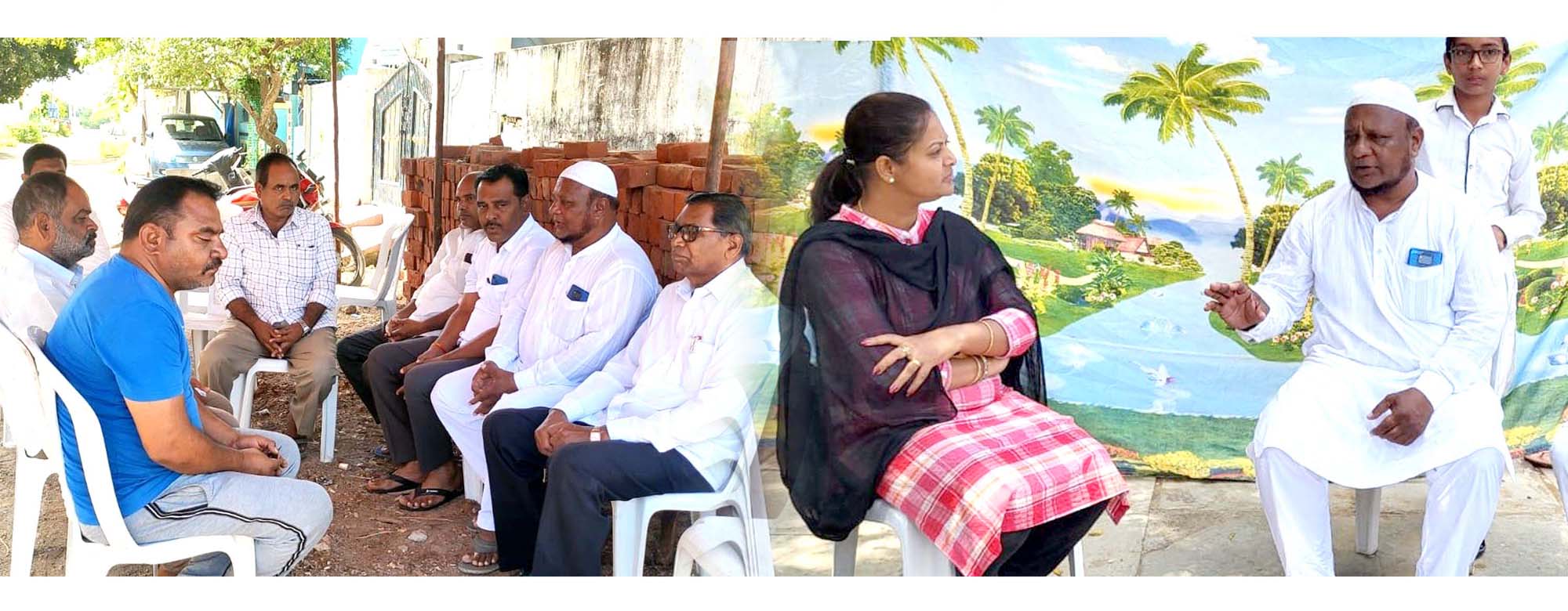 కౌన్సిల‌ర్ ముక్తార్ నాజ్‌కు ప‌రామ‌ర్శ‌