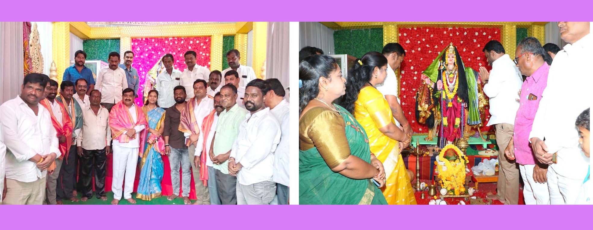 దుర్గామాత సేవ‌లో ఎమ్మెల్సీ, ఎమ్మెల్యే