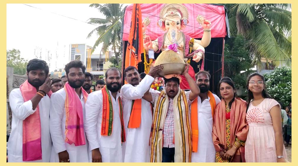 గ‌ణేషుని ల‌డ్డా.. మ‌జ‌కా..!