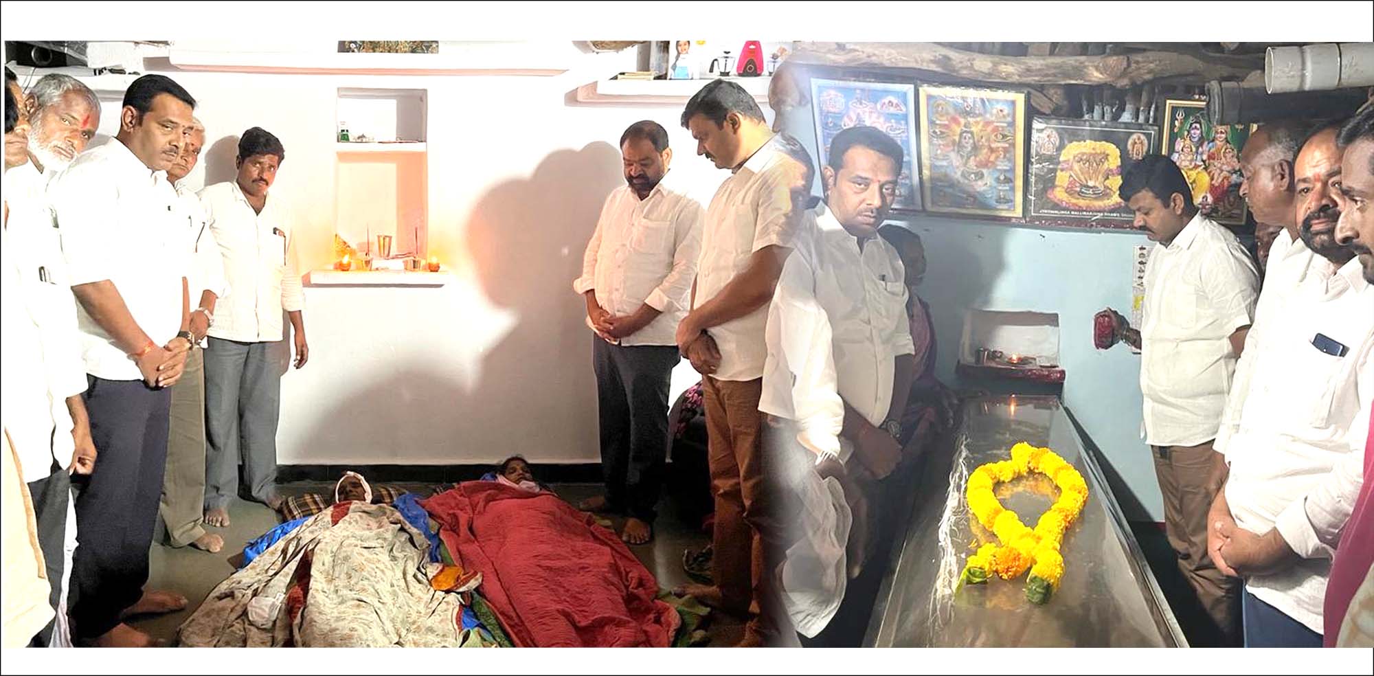 మృతుల కుటుంబాలకు అండ