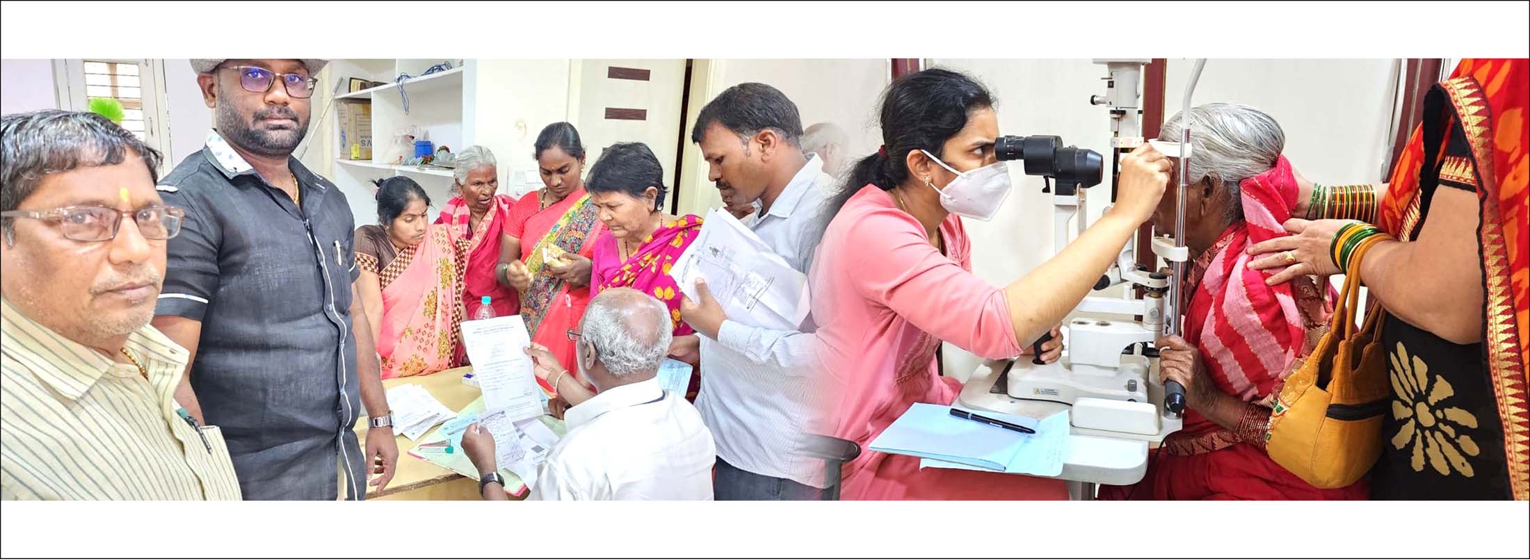 లయన్స్ క్లబ్ కంటి వైద్య శిబిరానికి స్పందన
