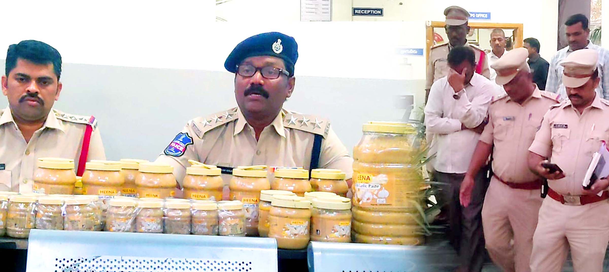 కెమికల్స్‌తో కల్తీ అల్లం పేస్ట్‌..!