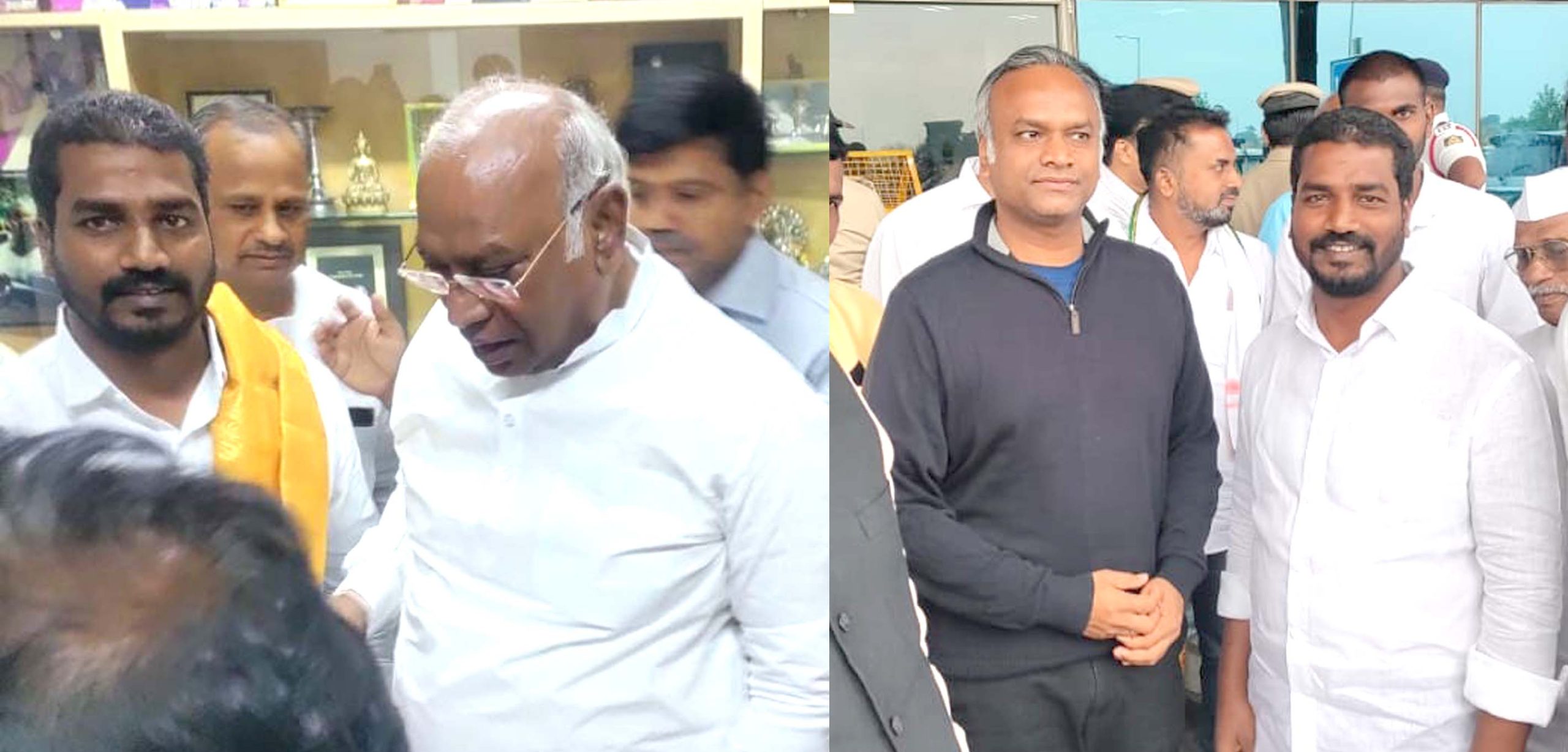 మల్లికార్జున ఖర్గేను కలిసిన బోయ అశోక్ కుమార్