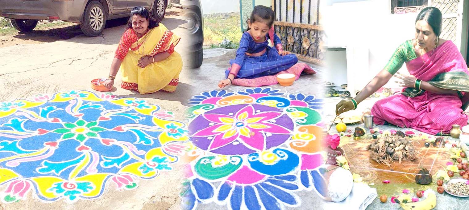 సందడి సందడిగా సంక్రాంతి సంబ‌రాలు