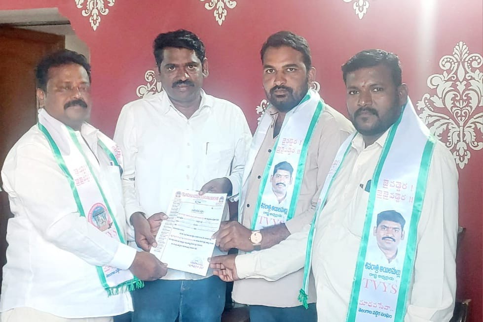 తెలంగాణ వడ్డెర యువజన సంఘం జిల్లా యూత్ అధ్యక్షులుగా జగదీష్