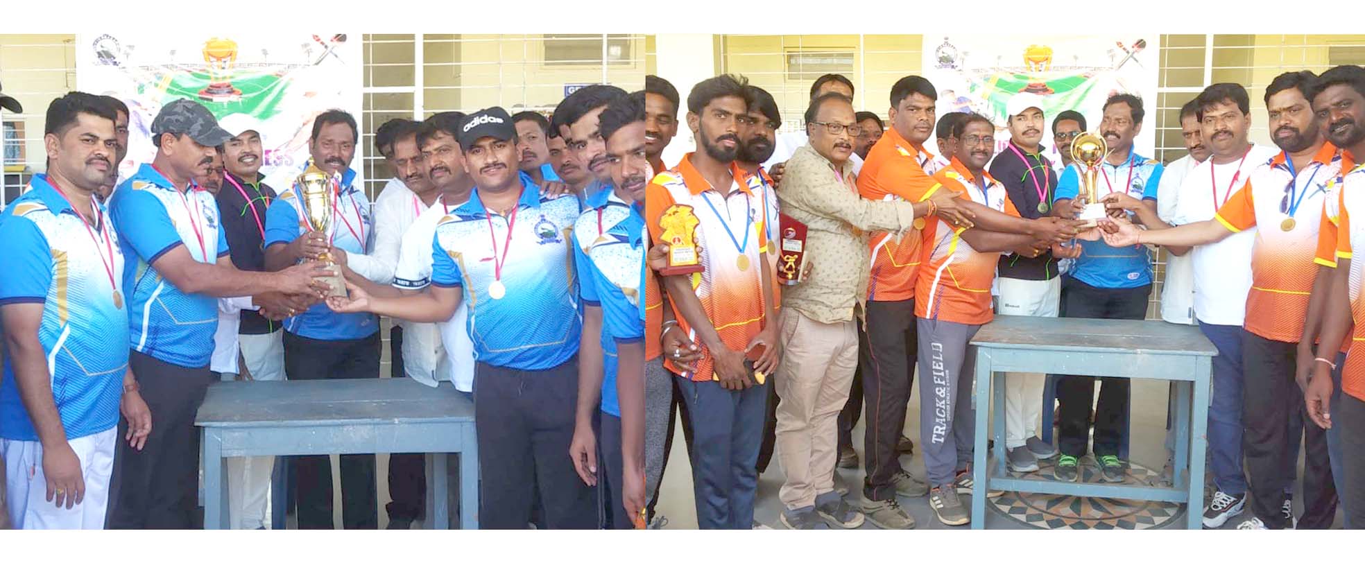 ఉత్సహాంగా ఫ్రెండ్లీ క్రికెట్ మ్యాచ్..!