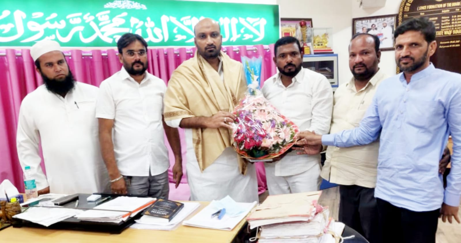 వక్ఫ్ బోర్డు భూముల అభివృద్ధికి తోడ్పాటు