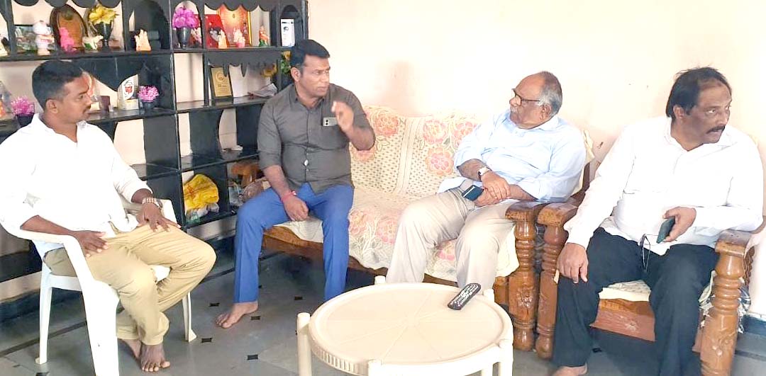 ప్రభాకర్ గౌడ్‌ ఇంటికి టీపీసీసీ ఉపాధ్యక్షులు ఎం.రమేష్ మహరాజ్