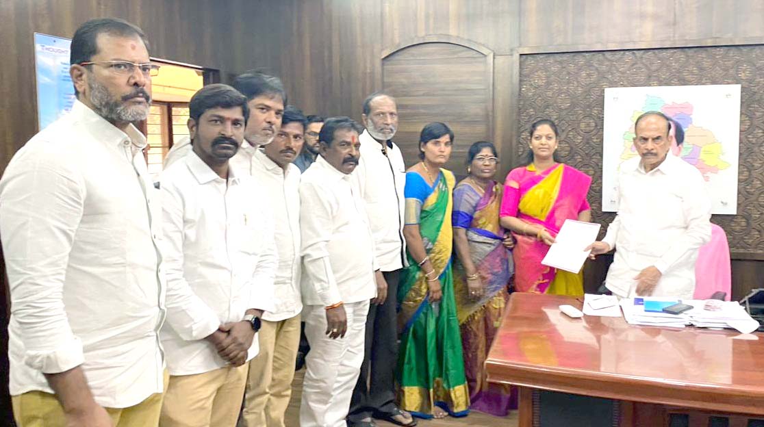 తాండూరు డీఎస్పీపై హోంమంత్రికి ఫిర్యాదు