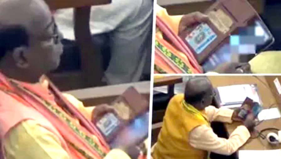 బీజేపీ ఎమ్మెల్యే పాడుపని..!
