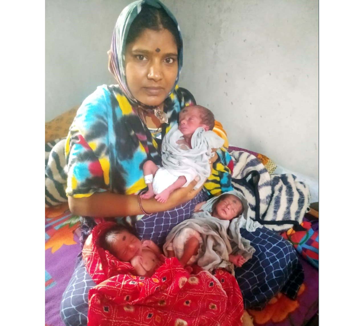 ఒకే కాన్పులో ముగ్గురు