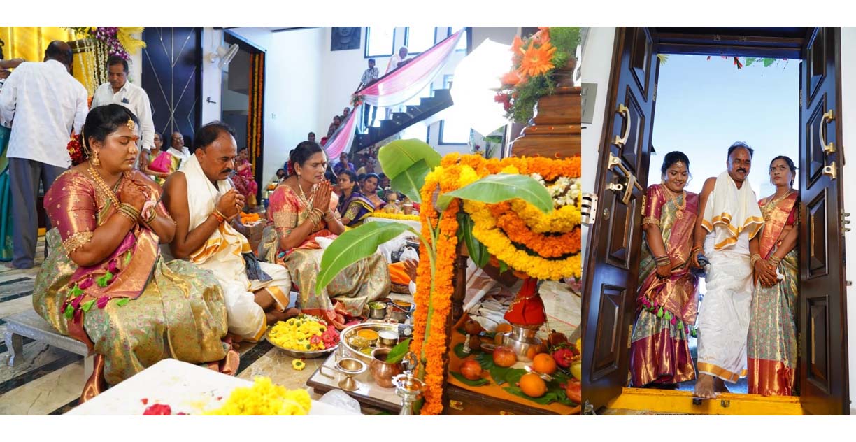 వైభవంగా పట్లోళ్ల వారి గృహ ప్రవేశ వేడుక
