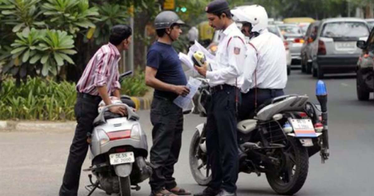 హాఫ్ షర్ట్, టీ షర్టుతో బైకు నడిపితే..!