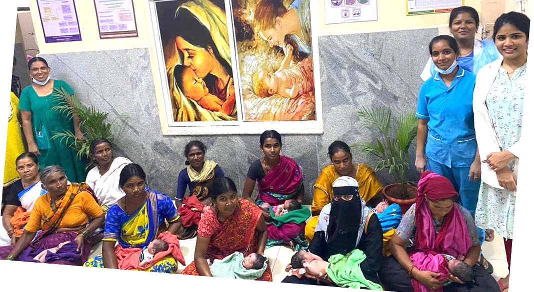 6 గంటల్లో పది ప్రసవాలు..!