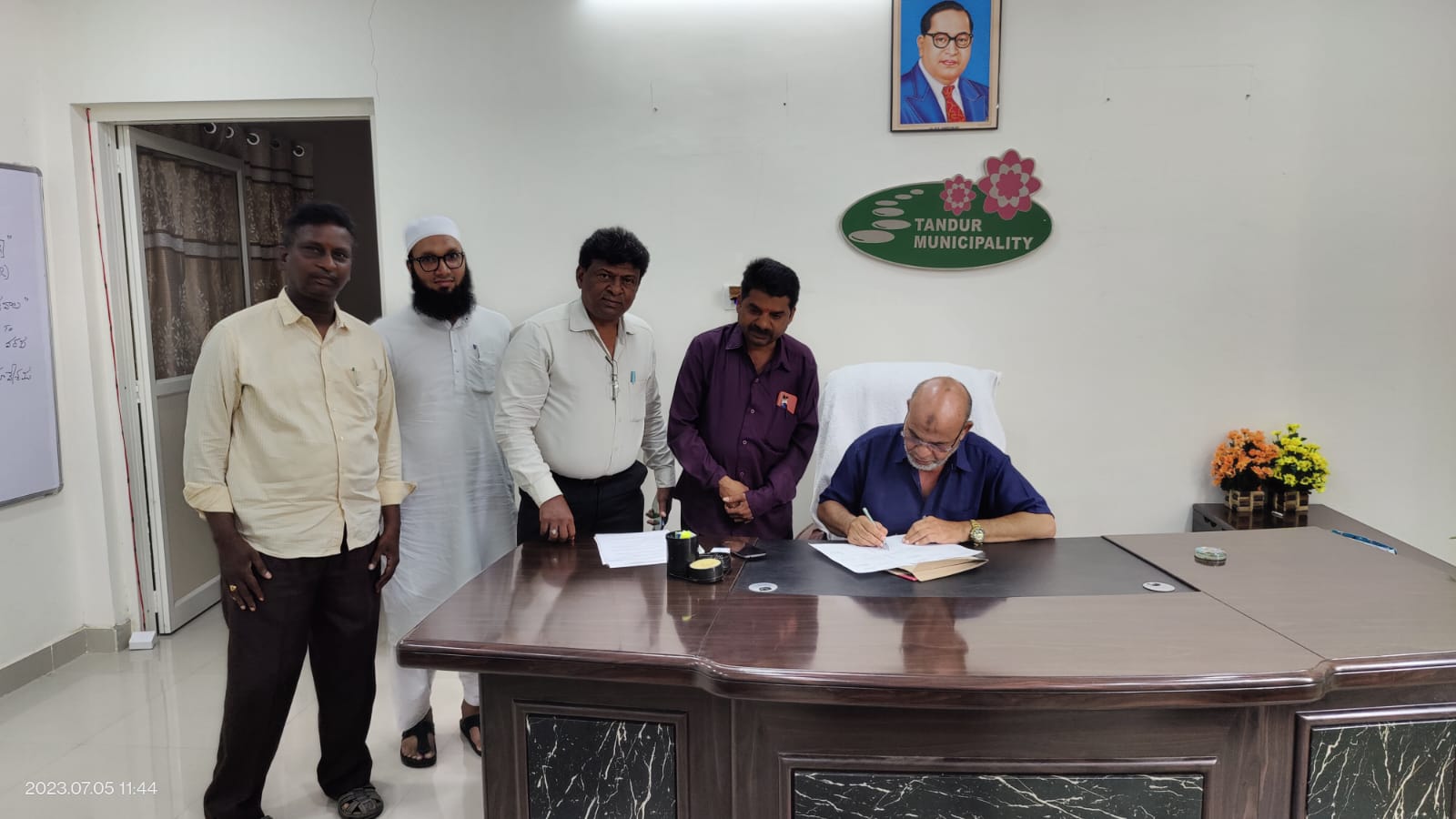 తాండూరు మున్సిపల్ కమిషనర్ గా షఫీవుల్లా