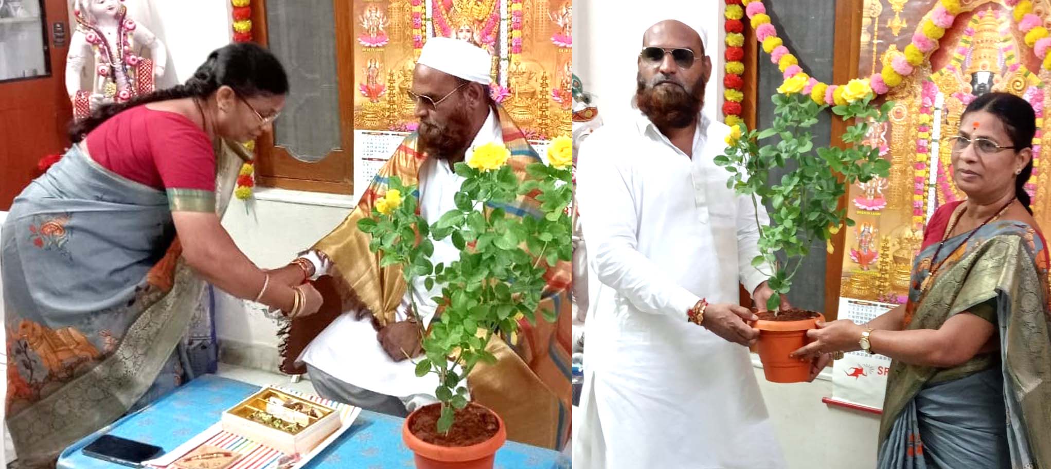 అన్నీ మతాలకు అతీతం రాఖీ..!
