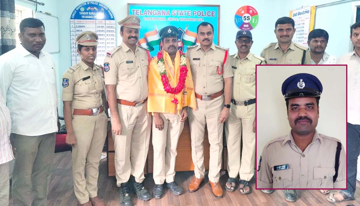 కరణ్‌ కోట్ కానిస్టేబుల్‌కు ఎస్ఐ జాబ్