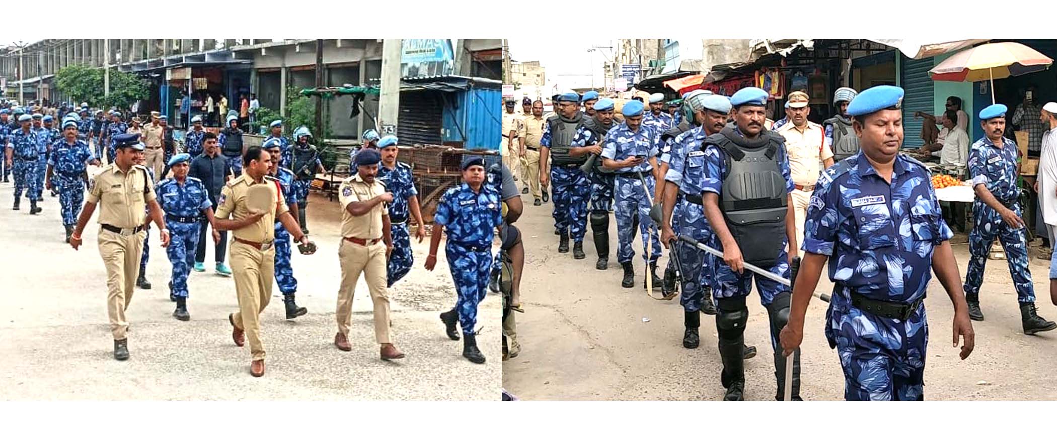 ప్రజలకు భరోసా కల్పించేందుకే కవాతు